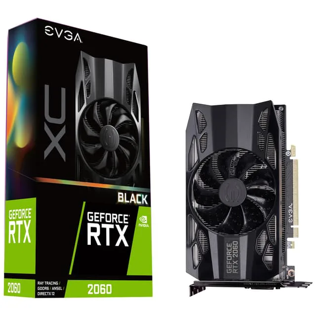 EVGA GeForce RTX 2060 XC Black Gaming