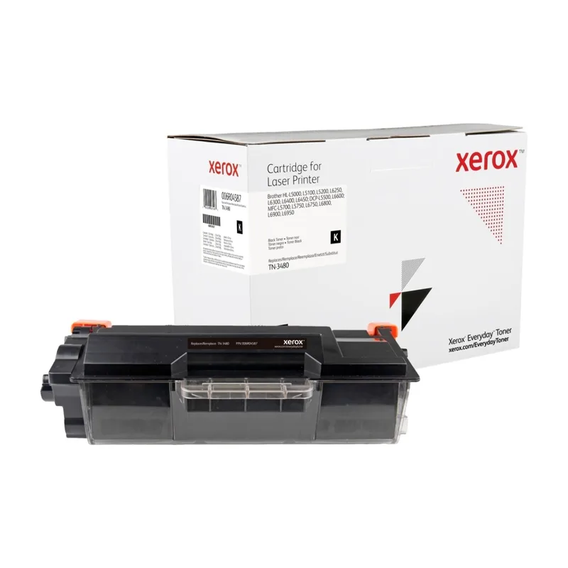 Xerox svart tonerkassett Brother TN-3480