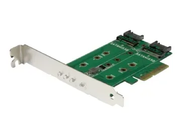 StarTech.com 3-port M.2 SSD (NGFF) Adapter Card