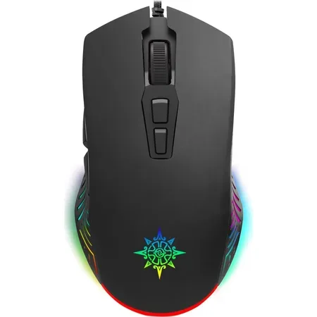 INCA gamingmus IMG-GT17, 6400 DPI, RGB, 7 knappar, USB