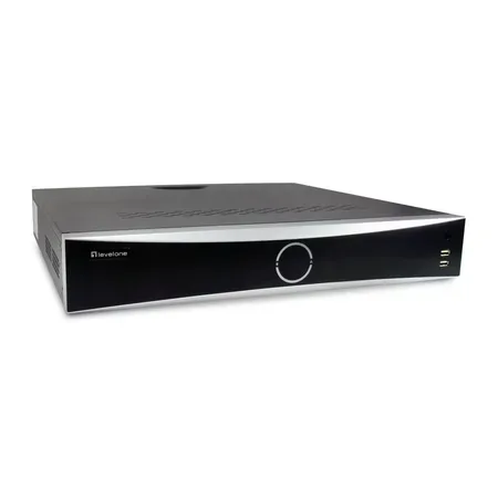 LevelOne NVR-0411 nätverksvideoinspelare, 4 kanaler, PoE, H.265, 10 TB