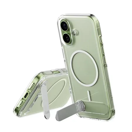 PanzerGlass - CARE Feature Case Transparent w. Kickstand & MagSafe - iPhone 17
