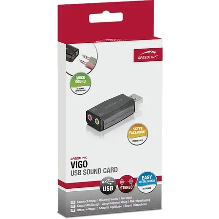 Mikrofonmottagare SpeedLink SPEEDLINK SL-8850-BK-01 VIGO