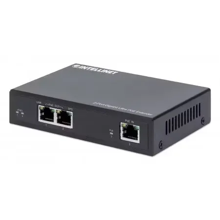 Intellinet 561600 nätverksförlängare svart