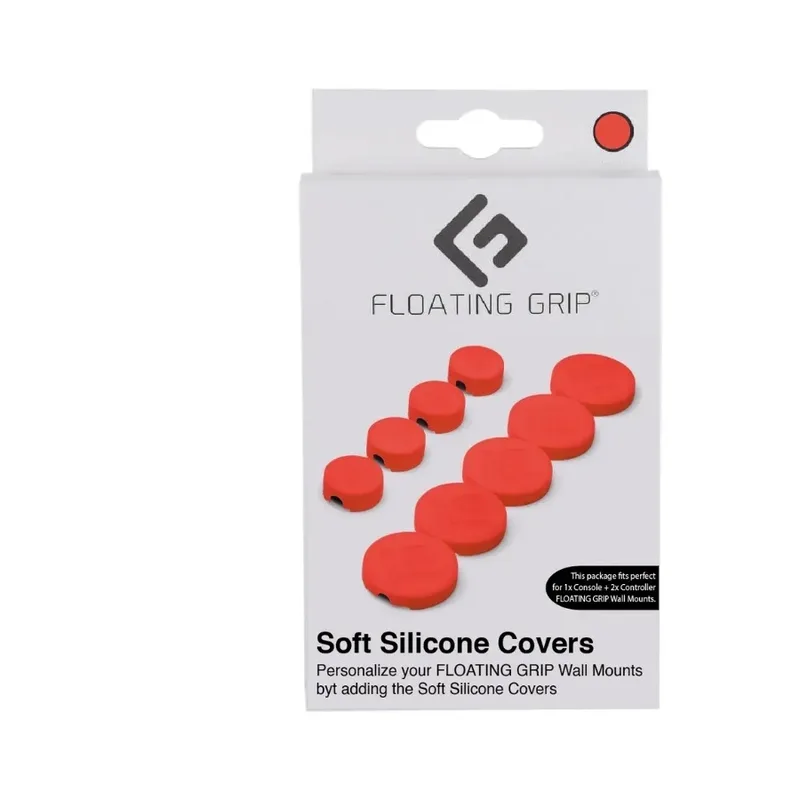 Floating Grip Wall Mount Covers (Red)