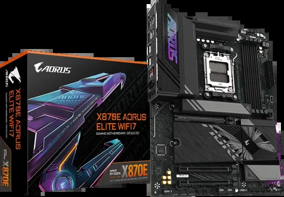 Gigabyte X870E AORUS Elite WIFI7 AM5 LGA 1718