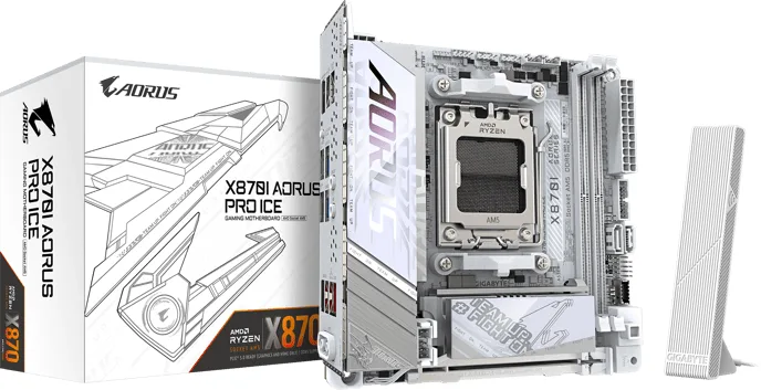 Gigabyte X870I Aorus Pro Ice