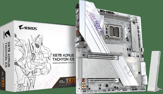 Gigabyte X870 Aorus Tachyon Ice