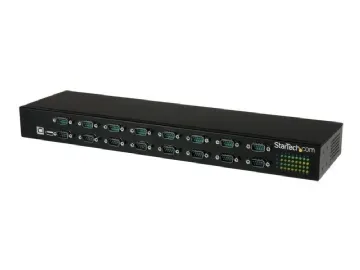 StarTech.com USB till seriell adapterhubb med 16 portar
