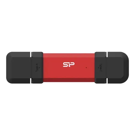 Silicon Power 500 GB USB-minne USB Typ A+C, röd