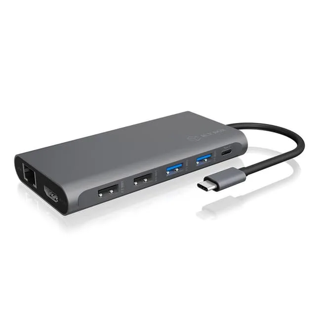 ICY BOX 1 till 12 USB C docking station