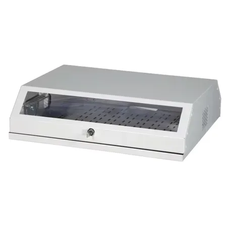 EFB Elektronik 691703VWS väggmonterat rack, stål, 537 x 146 x 475 mm