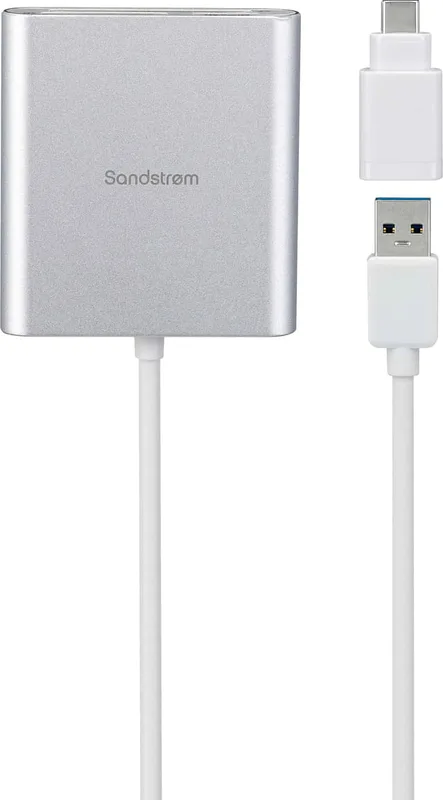 Sandstrøm USB 3.0 minneskortläsare