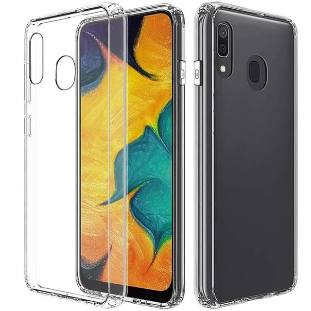 INF Samsung Galaxy A20S skal TPU Transparent