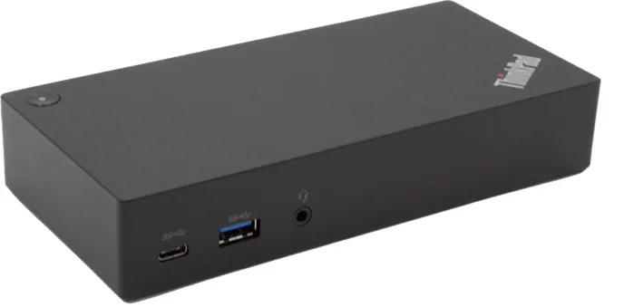 Lenovo ThinkPad USB-C-dockningsstation, renoverad