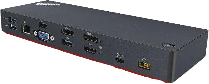 Lenovo ThinkPad Thunderbolt 3-dockningsstation, renoverad