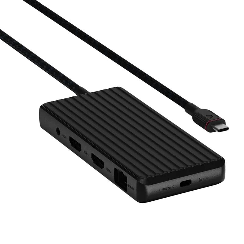 Unisynk 9 Port Dual Display USB-C Hub