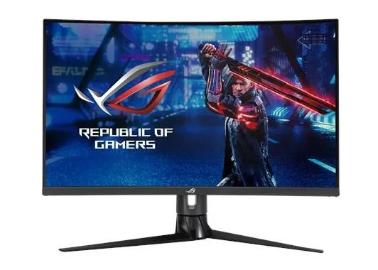 31.5" Asus ROG Strix XG32VC, Curved VA 2560x1440, 1 ms, 170Hz FreeSync, HDR400, höjdjusterbar, 2xHDMI/DP, högtalare, USB 3.2-hubb