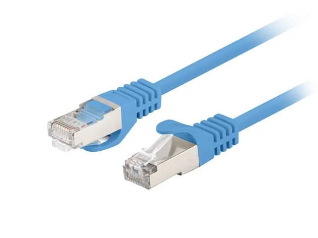 Lanberg patchkabel Cat 6, 0,25 m, blå, 10-pack