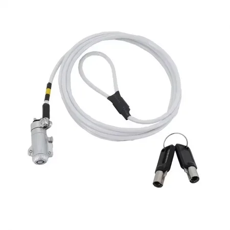 Mobilis universell kabellås Nano Wedge med nyckel, 1,8 m