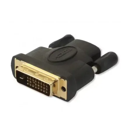 Techly IADAP-DVI-HDMI-F könsväxlare DVI-D till HDMI, svart