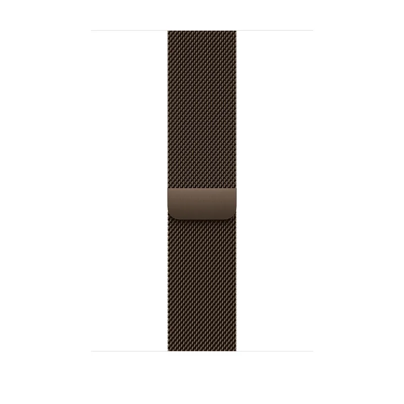 Apple Watch 46 mm Milanesisk loop M/L, mörk brons