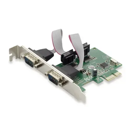 Conceptronic SRC01G seriellt PCIe-kort, 2 portar