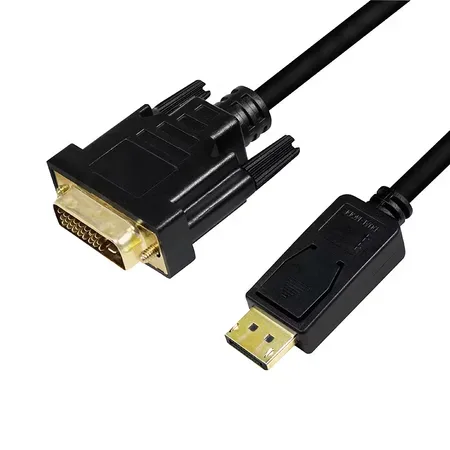 LogiLink CV0132 videokabel adapter 3 m DisplayPort DVI Sort