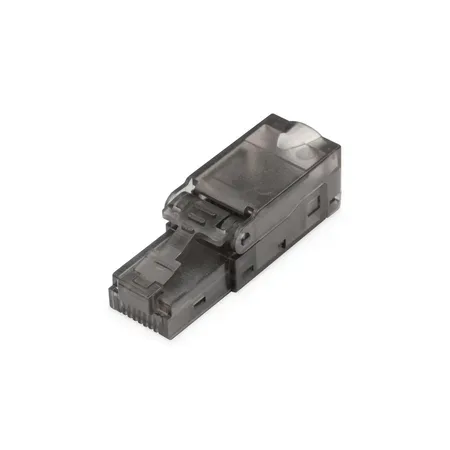 Digitus Professional RJ-45-kontakt, Cat6a, skärmad, svart