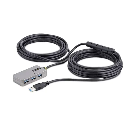 StarTech.com USB-förlängarhubb med 4 portar, 10 m USB 3.0
