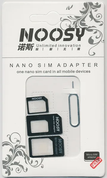 Simkortsadapter Nano/Micro/Standard SIM-adapter