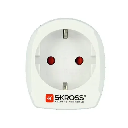 SKROSS reseadapter Europa till USA, jordad