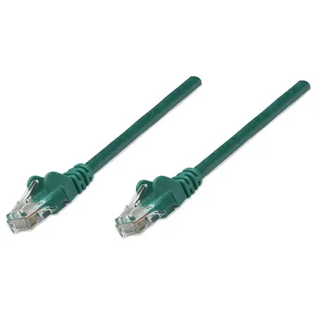 Intellinet nätverkskabel Cat5e 10 m, grön
