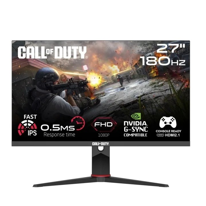 Twisted Minds Call of Duty 27 FHD 180 Hz gamingskärm, svart