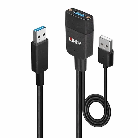 Lindy hybridkabel USB 3.2 Gen 2 Type-A 35 m