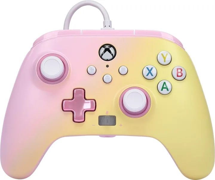 PowerA Enhanced trådbunden handkontroll, Pink Lemonade, Xbox