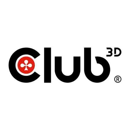 CLUB3D USB-C-kabel med magnetspole, 2 m, vit