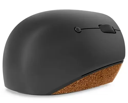 Lenovo Go GY51C33980 Trådlös Vertikal Ergonomisk Mus Brun/Grå