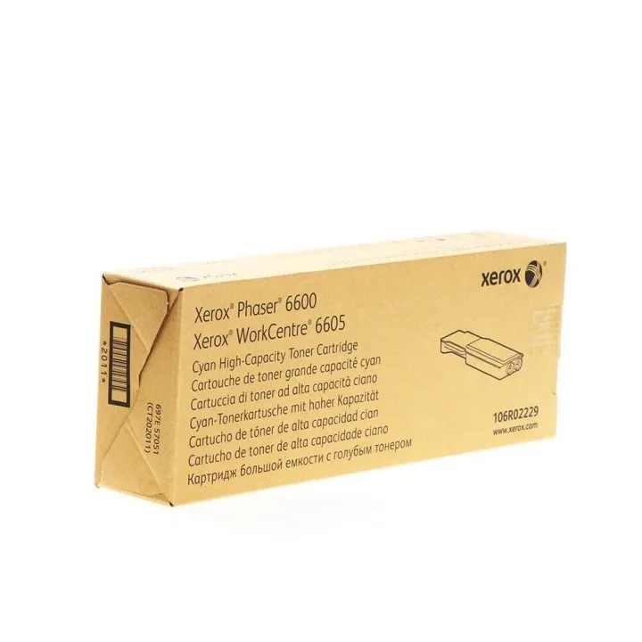 Xerox Toner 106R02229 Cyan Hög Kapacitet