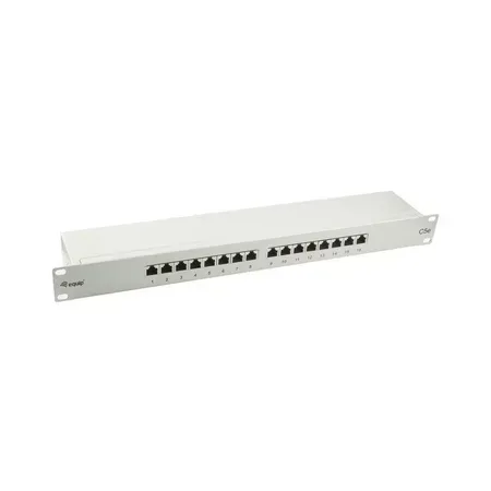 Equip 327316 patchpanel 1U, 16 portar, RJ-45, Cat5e