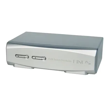 Lindy 39304 KVM-switch silver