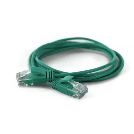 Wantec 7330 U/UTP nätverkskabel, Cat6a, grön, 3 m