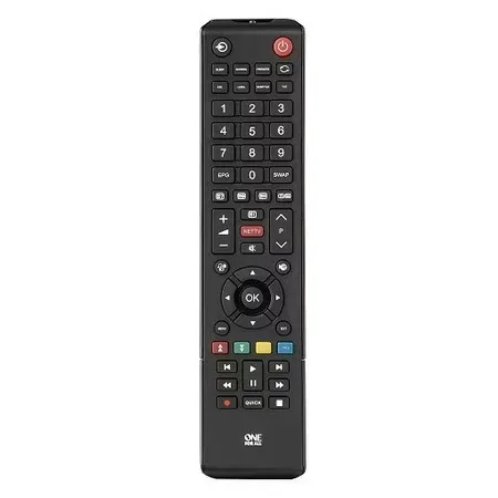 One For All URC 1919 TV-fjärrkontroll med tryckknappar svart