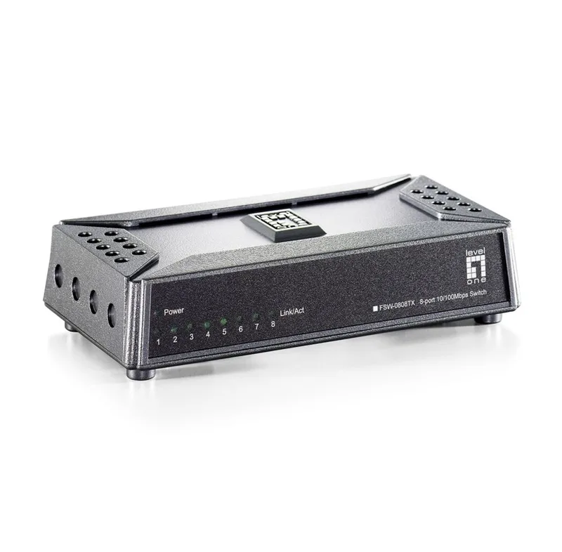 LevelOne SW PALM FSW-0808TX switch, 8 x 10/100