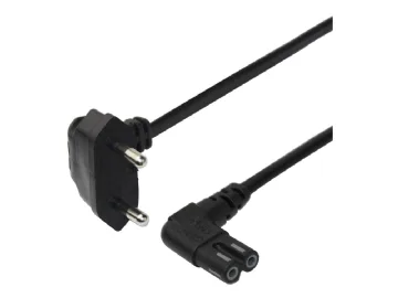 DELTACO - strömkabel - Eurokontakt till power IEC 60320 C7
