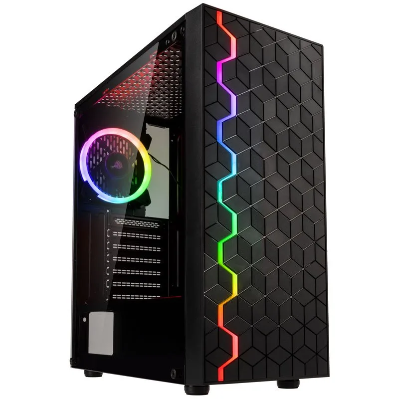 Kolink Inspire K8 ARGB datorchassi ATX, svart