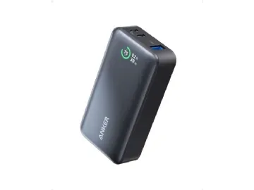 Anker 533 Power Bank (PowerCore 30W), 10000 mAh, Litium, Power Delivery, PowerIQ 3.0, Quick Charge 3.0, 5 V, Svart