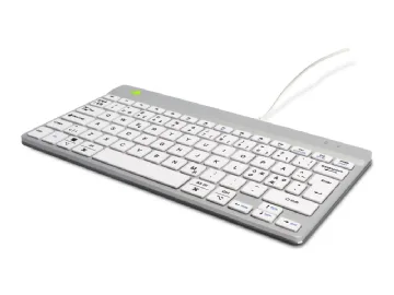 R-Go Compact Break Ergonomic Keyboard, QWERTY (Nordic), Wired