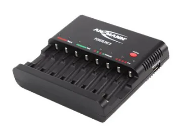 ANSMANN Powerline 8 batteriladdare/strömadapter