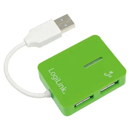 LogiLink USB 2.0-hubb med 4 portar